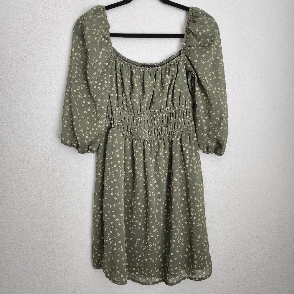 TRIXXI Puff Sleeve Dress